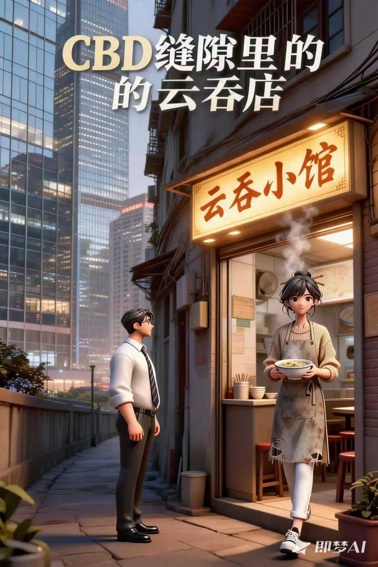 CBD 缝隙里的云吞店